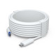Cablu PoE la USB-C pentru G4 Doorbell Pro UniFi Ubiquiti, 7 m, UACC-G4-DBP-Cable-USB-7M
